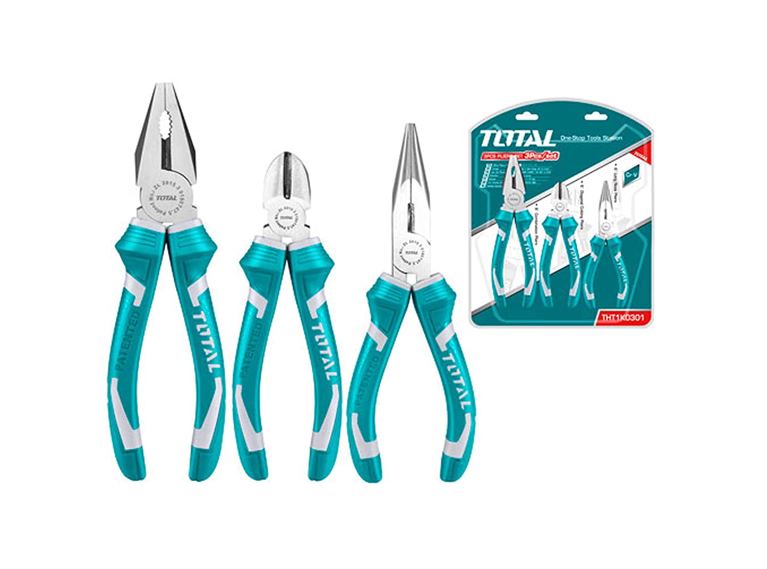 PLIERS SET 3PCS/SET THT1K0301