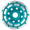 DOUBLE ROW CUP GRIDDING WHEEL   SIZE: 150MM (4-1/2") TAC2421151       TAC2421501