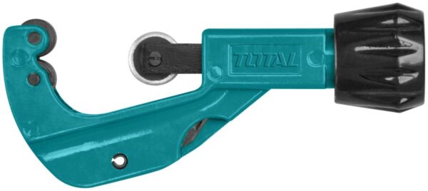 TOTAL THT53321 PIPE CUTTER (COPPER/ STAINLESS STEEL TUBE) Length: 190MM Cutting diameter: 3-32mm *Copper and aluminum pipe cutter *With high-quality blade and aluminum knob *Long Life and Durable