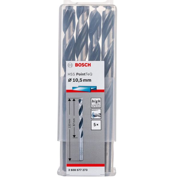 HSS Twist Point Teq Drill Bits 10.5mm
